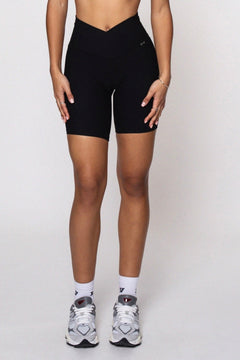 West Biker Shorts Black
