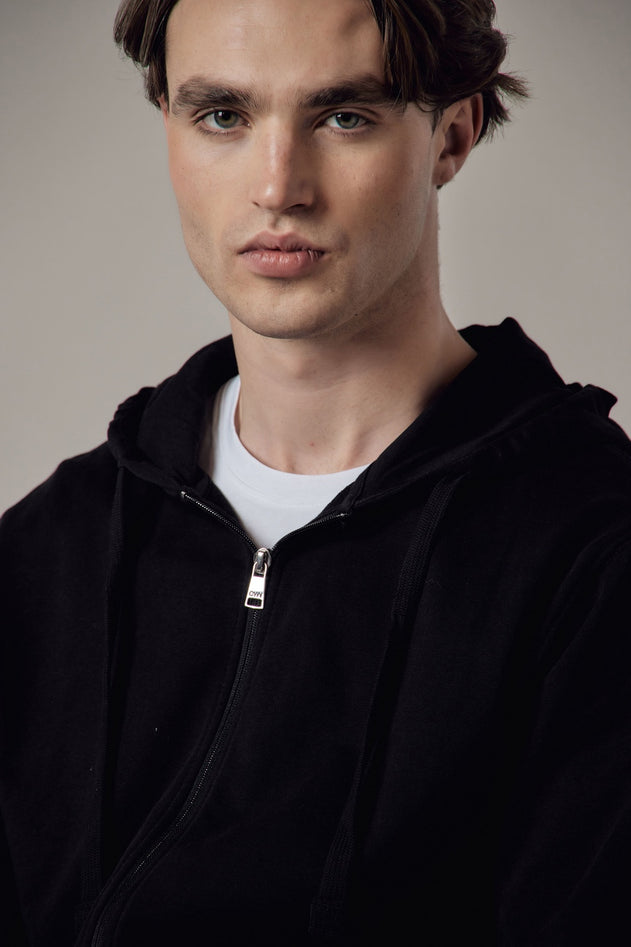 Men's Hoodie With A Zipper