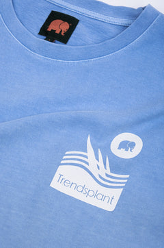 Men's The Cup Pigment T-Shirt Mediterranean Blue