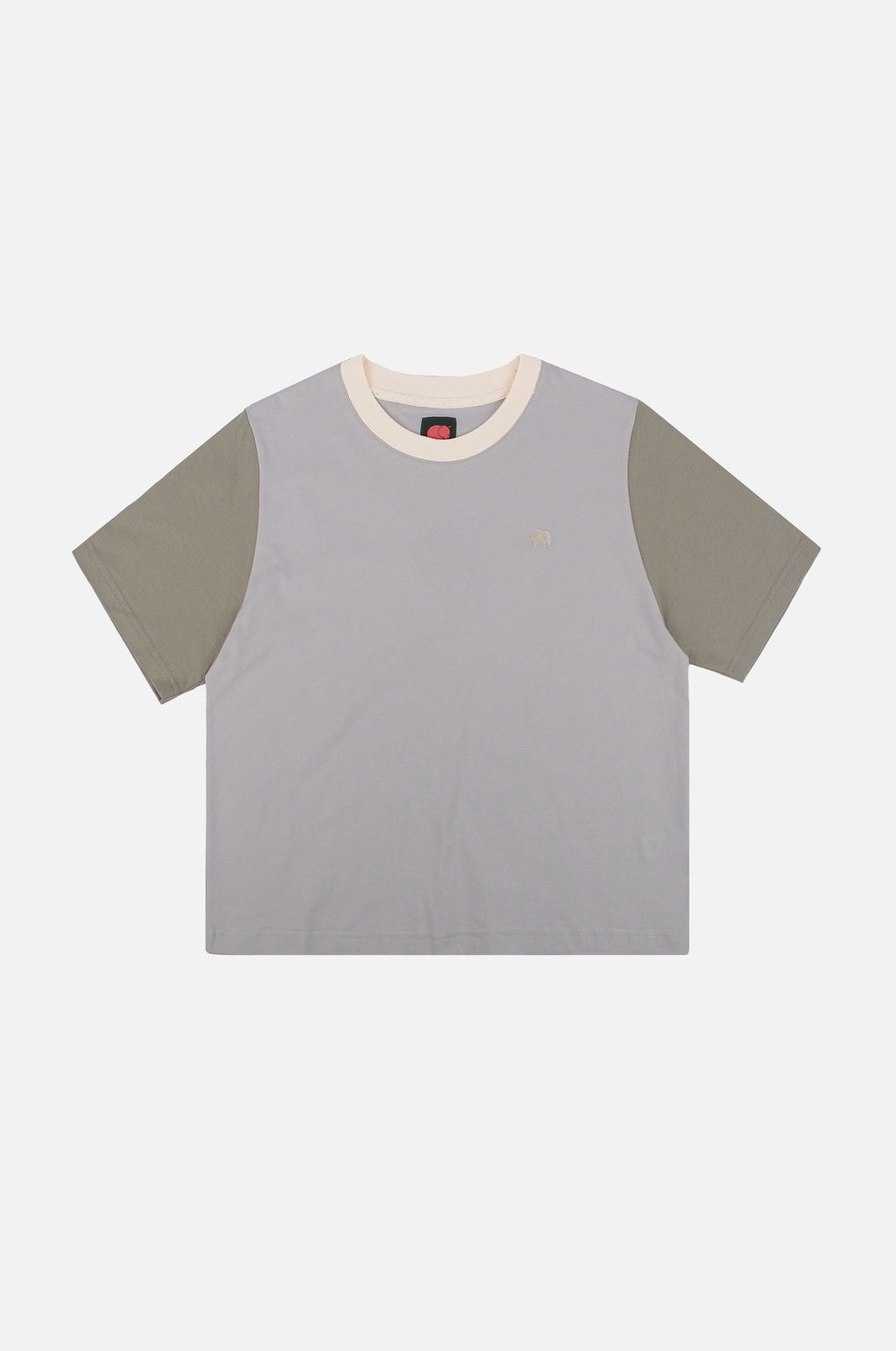 Women's Color Block T-Shirt Steel Haze