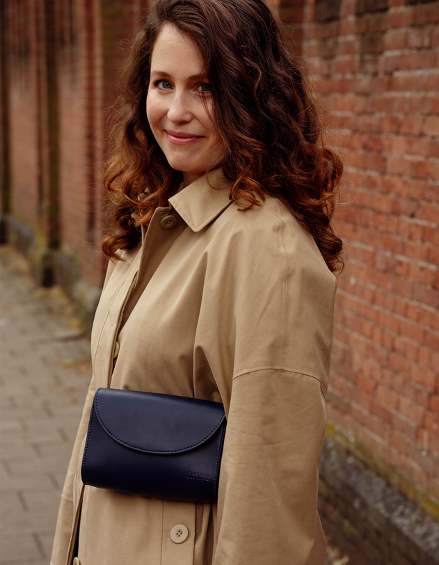 Sanne Belt Bag Vegan Uppeal™ Navy