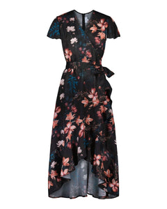 Annika Dress Versailles Blue - IVALO.COM
