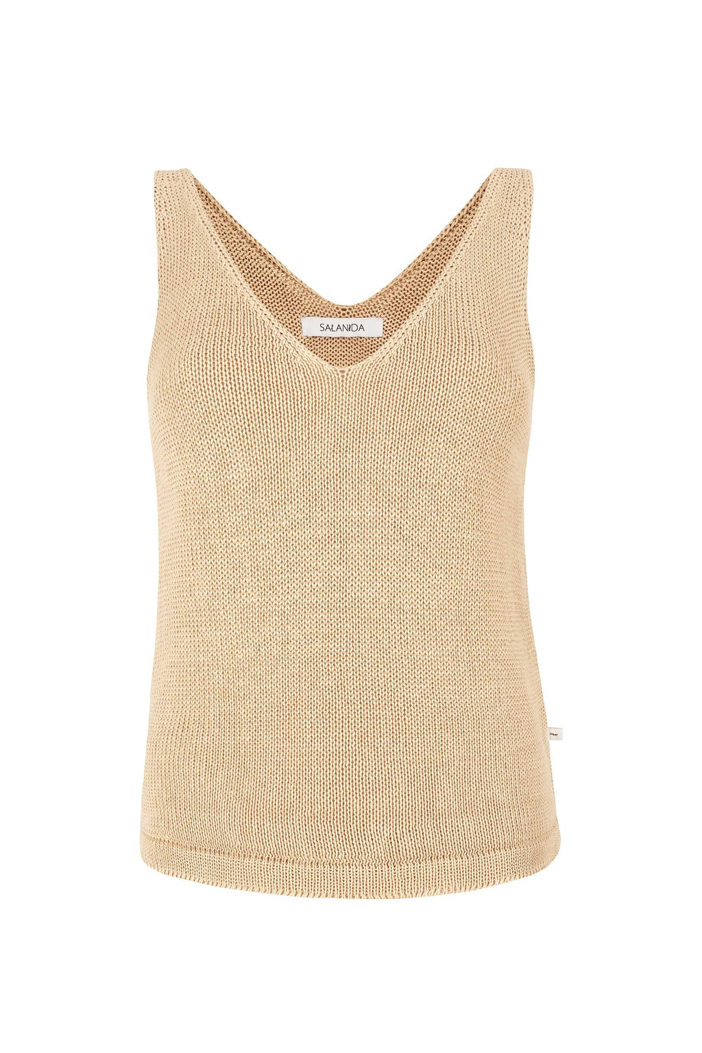 Mare Linen Tank Top Sand