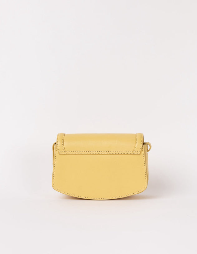Kendalini Classic Leather Bag Butter Yellow