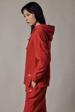 Women's Hoodie With Side Slits
