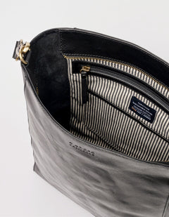 Sofia Stromboli Leather Black