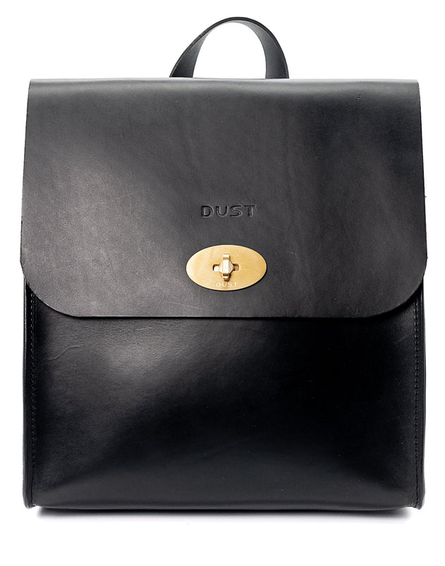 Leather Backpack Artist Collection Cuoio Black