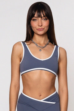 Ace Sports Bra Storm Blue