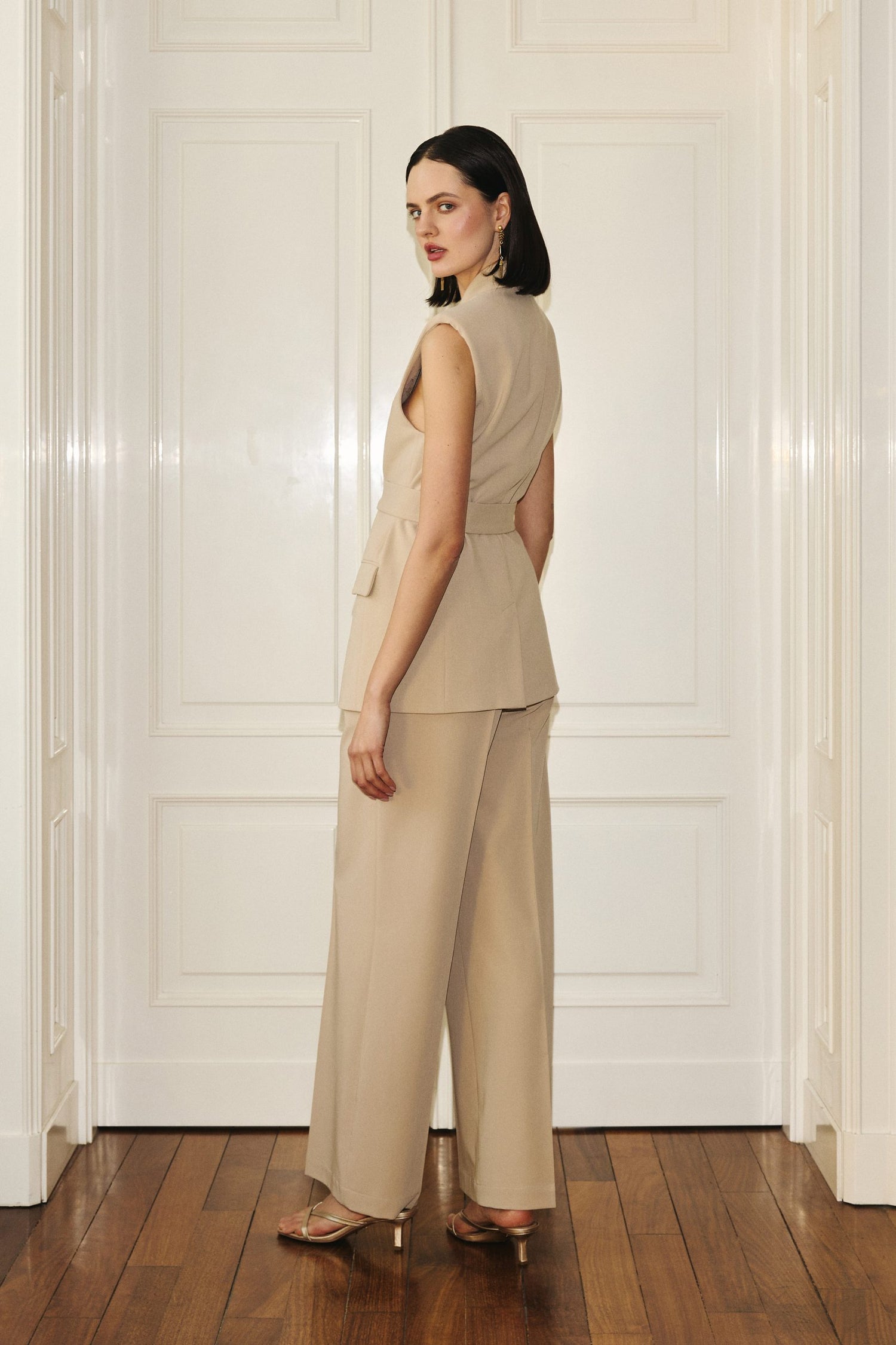 Vivian Vest Beige