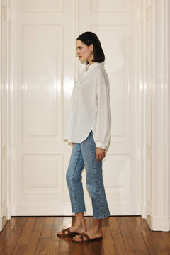 Summer Linen Shirt Off White