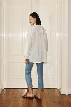 Summer Linen Shirt Off White