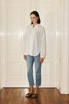 Summer Linen Shirt Off White