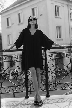 Kimono Dress Black