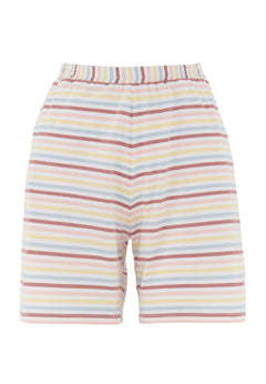 Aleexa Shorts Pyjama Set Yellow/Multi Colour