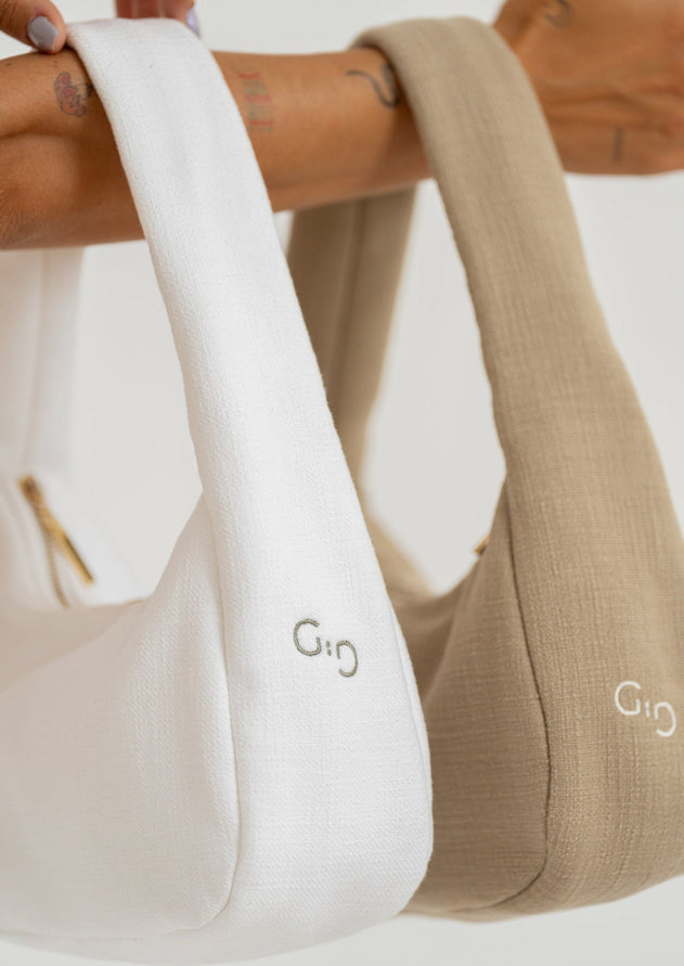 Pillow Shoulder Bag Mini White