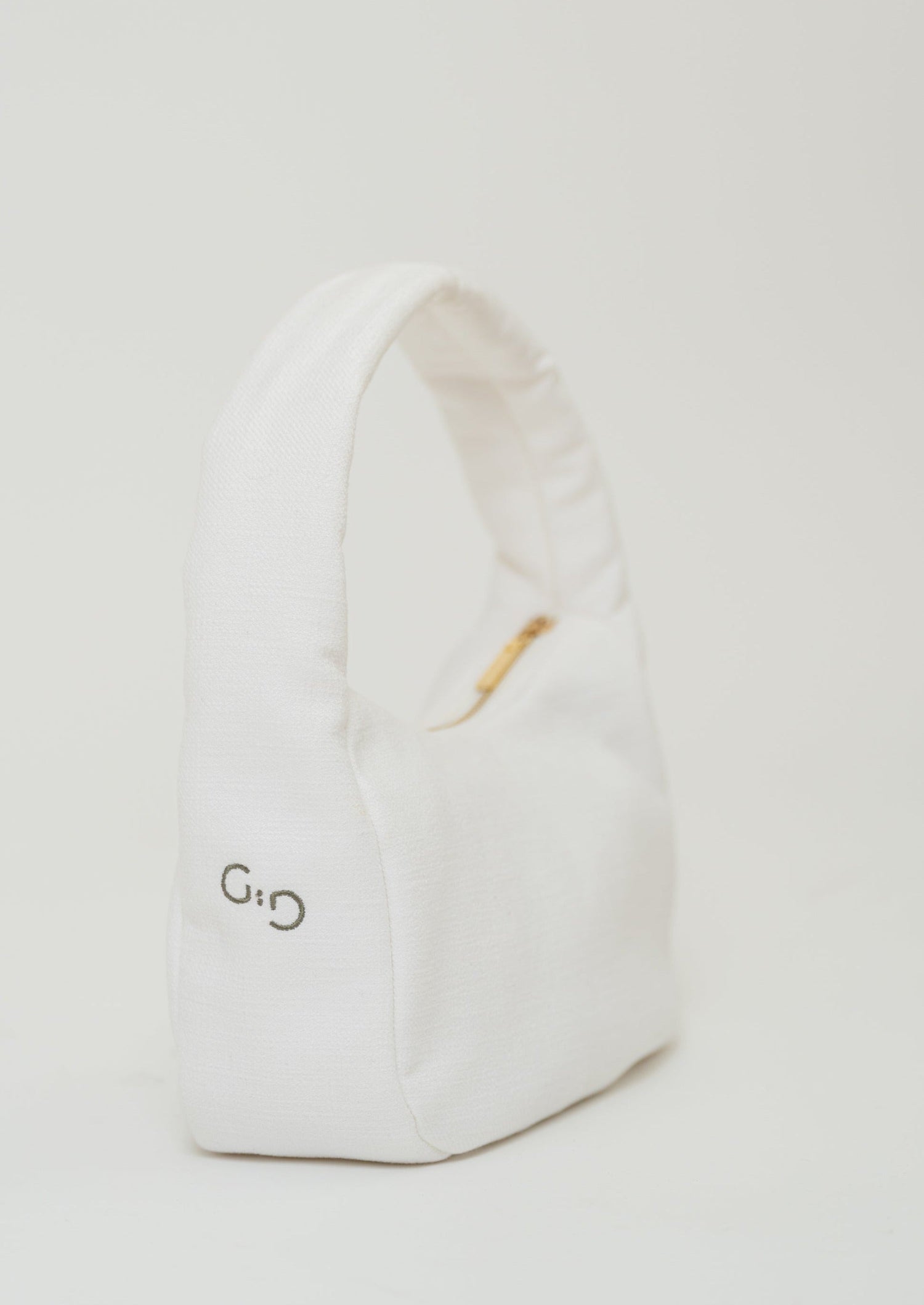 Pillow Shoulder Bag Mini White