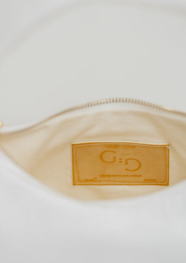 Pillow Shoulder Bag Mini White