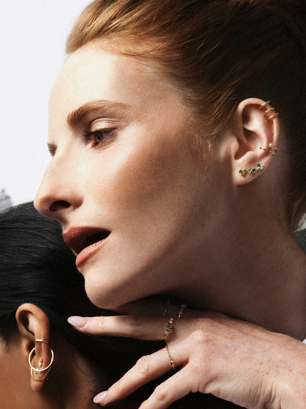 Arsène Earrings Green