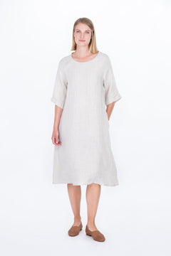 Aukio Dress Beige