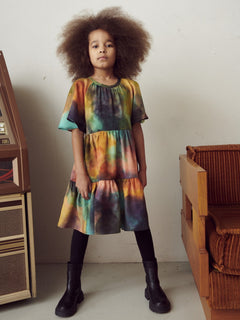 Kids' Clouds Tencel Dress