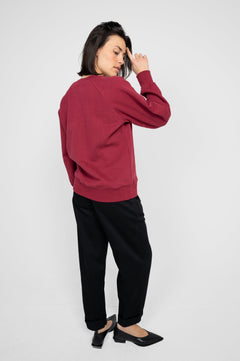 Story Of Mine Sweatshirt Bordeaux