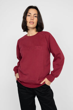 Story Of Mine Sweatshirt Bordeaux