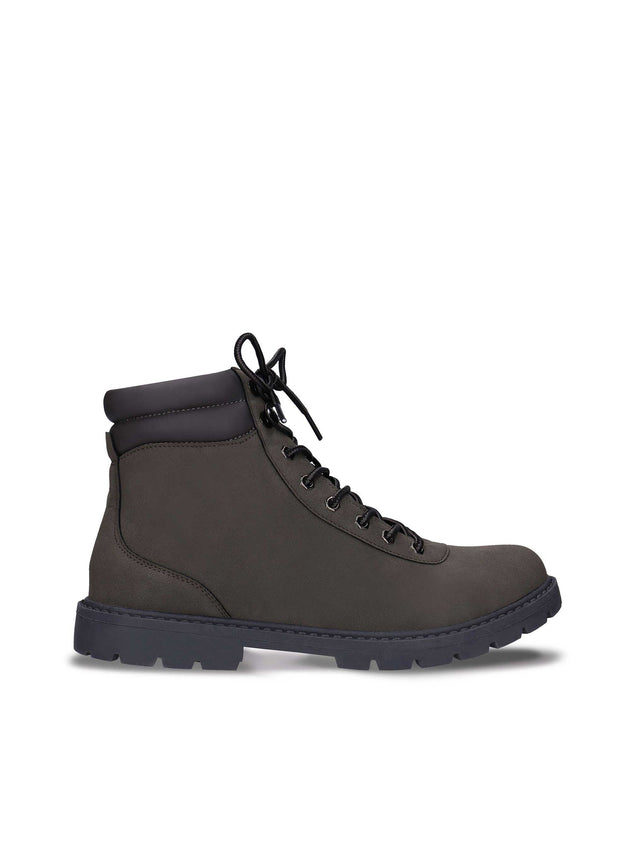 Adar Grey Ankle Boots Grey