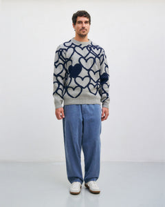 Affection Knit Sweatshirt Warm Anthracite