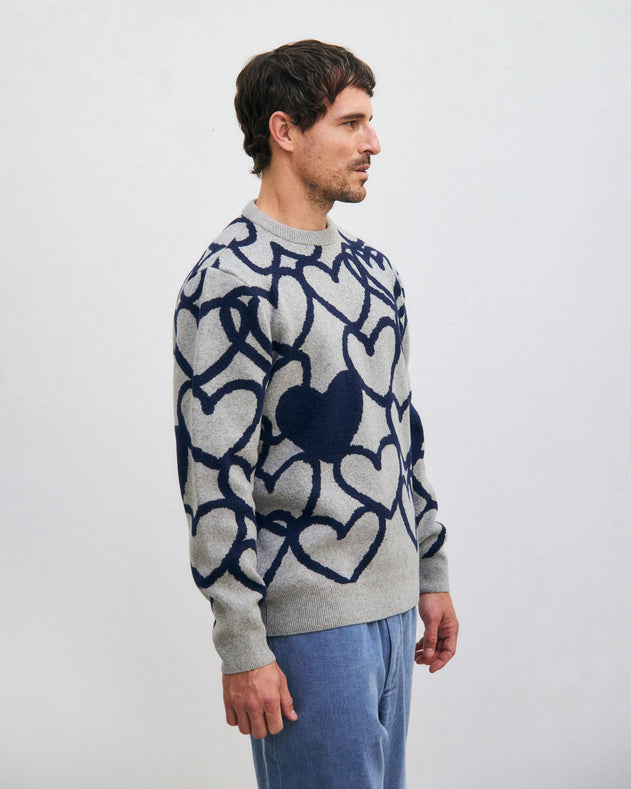 Affection Knit Sweatshirt Warm Anthracite