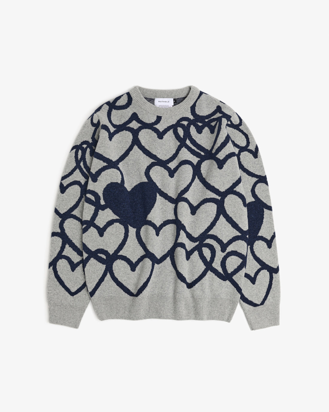 Affection Knit Sweatshirt Warm Anthracite