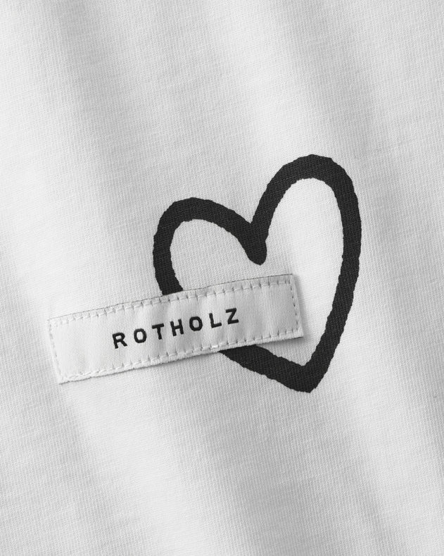 Affection T-Shirt Bio Baumwolle - Weiß