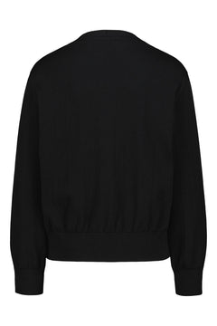 Airisto Knitted Cotton Cardigan Raven Black