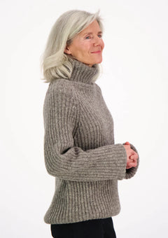 Alexa Roll-Neck Grey