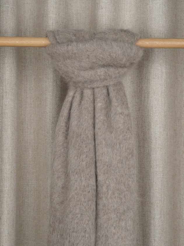 Alina Alpaca Blend Scarf Greige