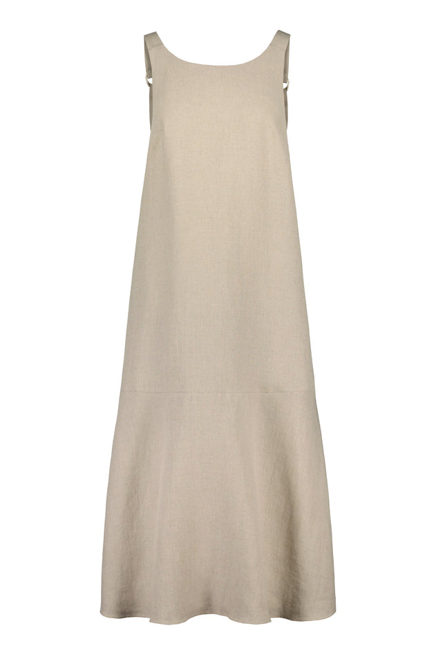 Almas Hemp Dress Beige