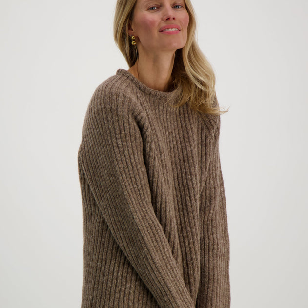 Anne Long Knit Beige