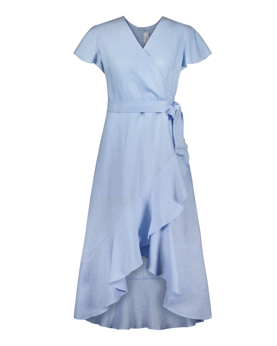 Annika Dress Sky Blue - IVALO.COM