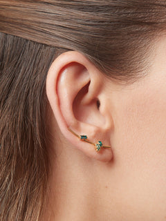 Antoine Ear Climber Earring Champagne