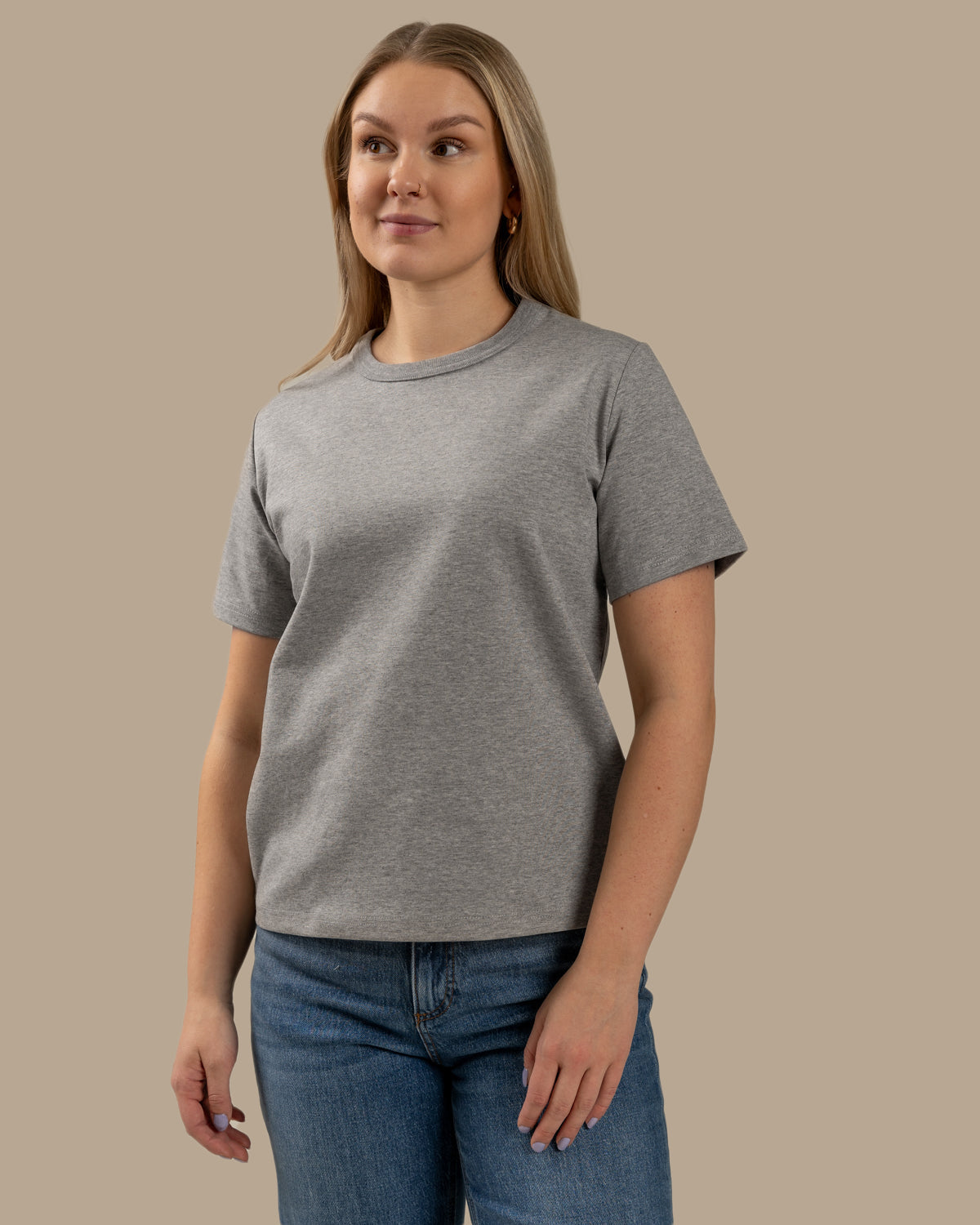 Arki T-Shirt Melange Grey