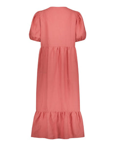Astrid Dress Coral - IVALO.COM
