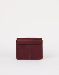 Audrey Mini Bag Classic Leather Dark Cherry