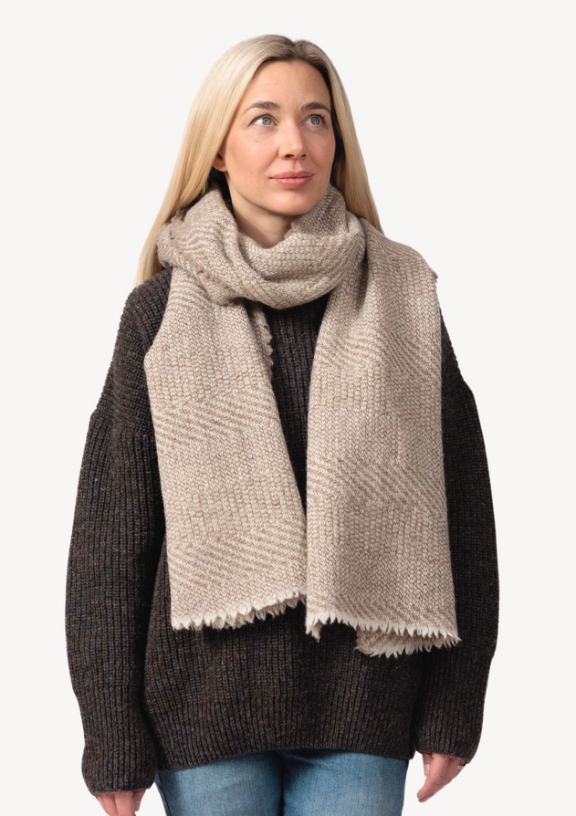 Aurora Scarf Beige