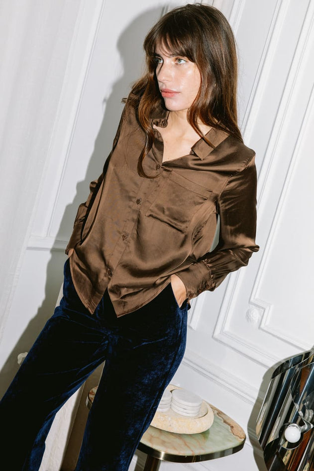 Kauri Shirt Brown