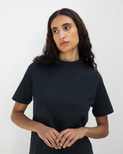 Unisex Big Collar T-shirt True Black