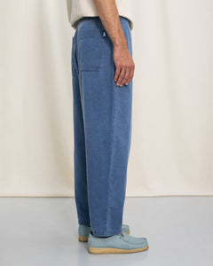 Wide Pants Washed Denim