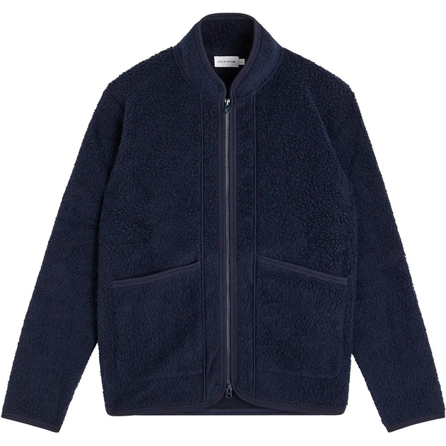 Goxo Fleece Jacket Navy