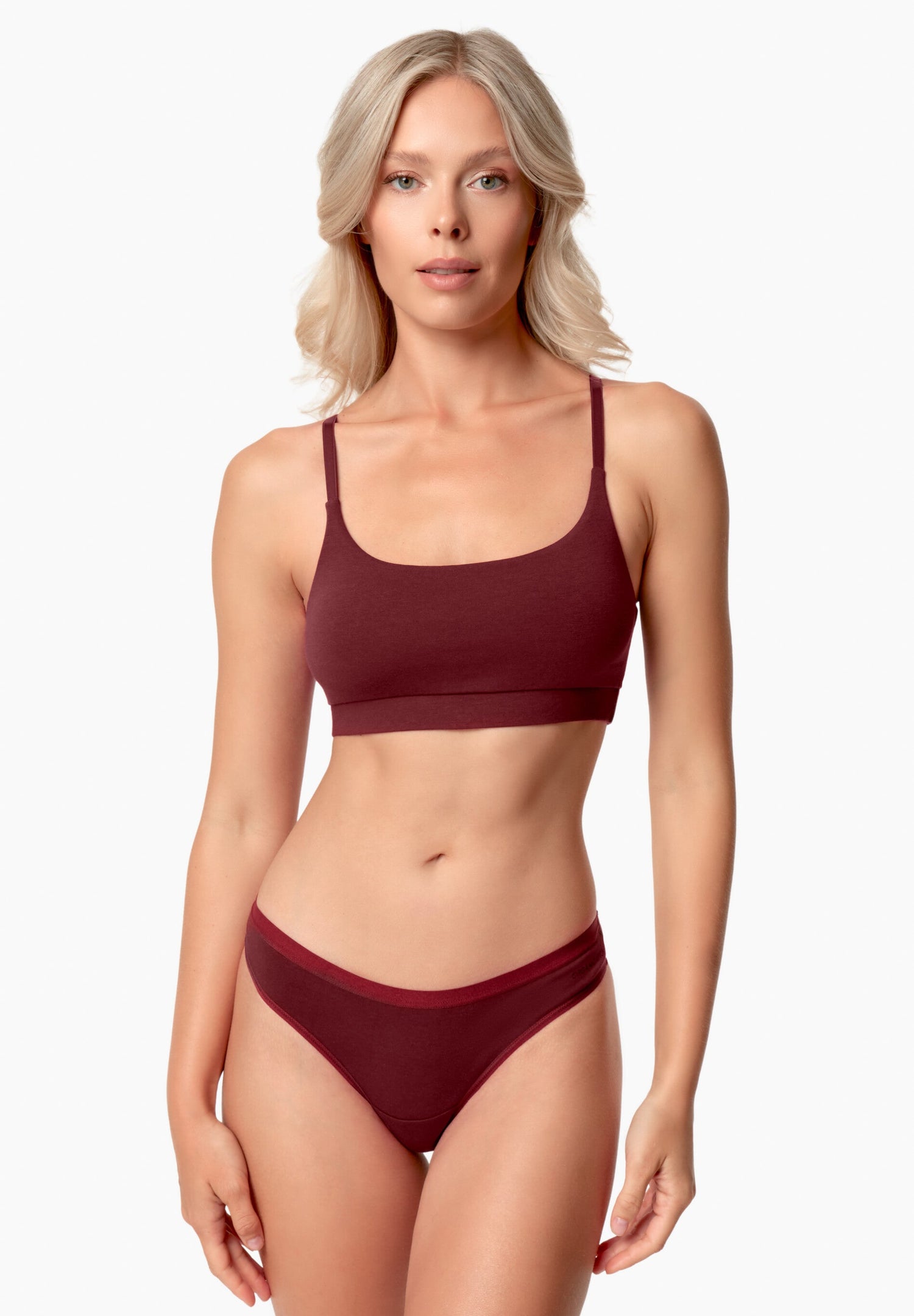 Beleen Bralette Bordeaux