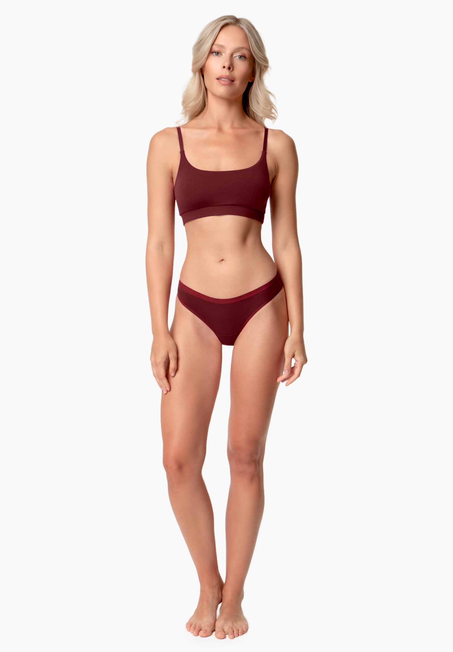 Beleen Bralette Bordeaux