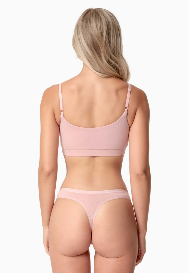Beleen Bralette Dusty Pink