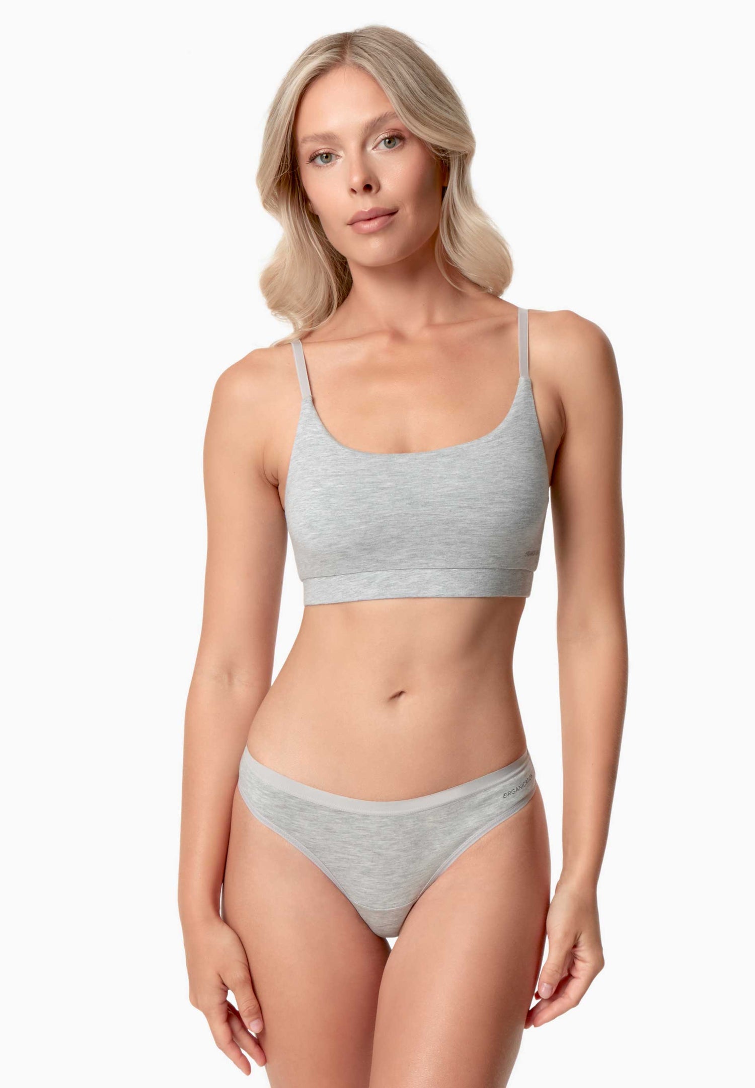 Beleen Bralette Grey Melange